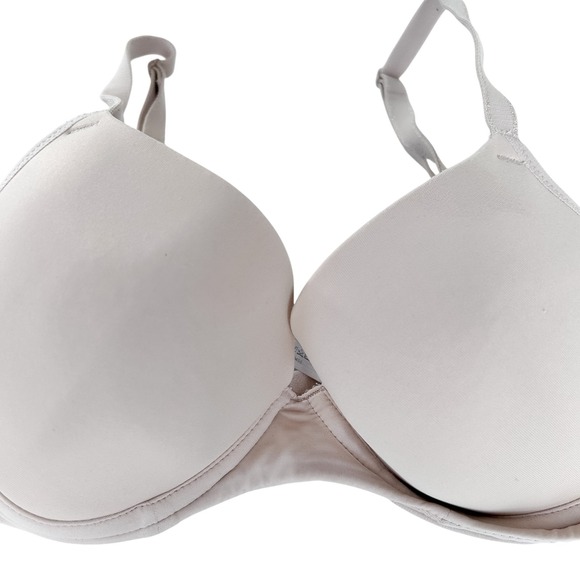 Freya Undetected Bra Size 28DDD Underwire T-Shirt Bra Beige Nude V-Neck - Picture 5 of 11